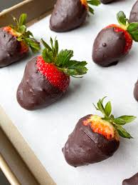 vegan chocolate covered strawberries