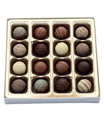 gourmet truffles chocolate