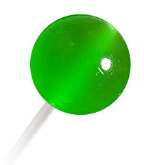 green apple suckers