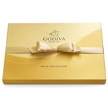 godiva 36 piece box