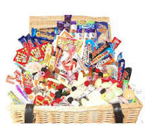 sweet and chocolate hamper