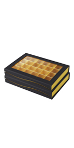 chocolate truffle boxes empty