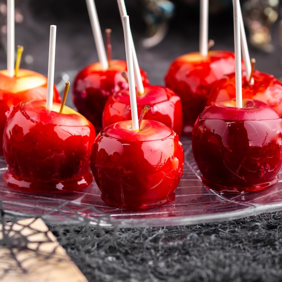 caramel apples