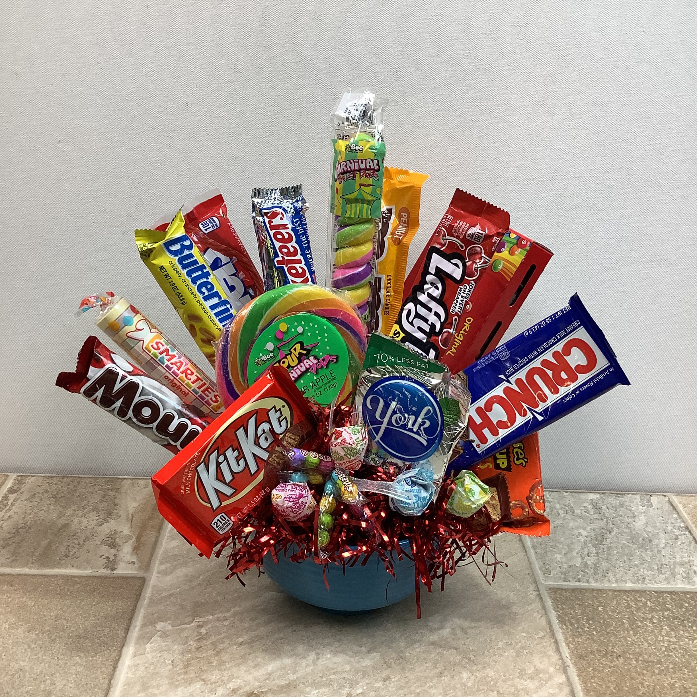 candy flower bouquet
