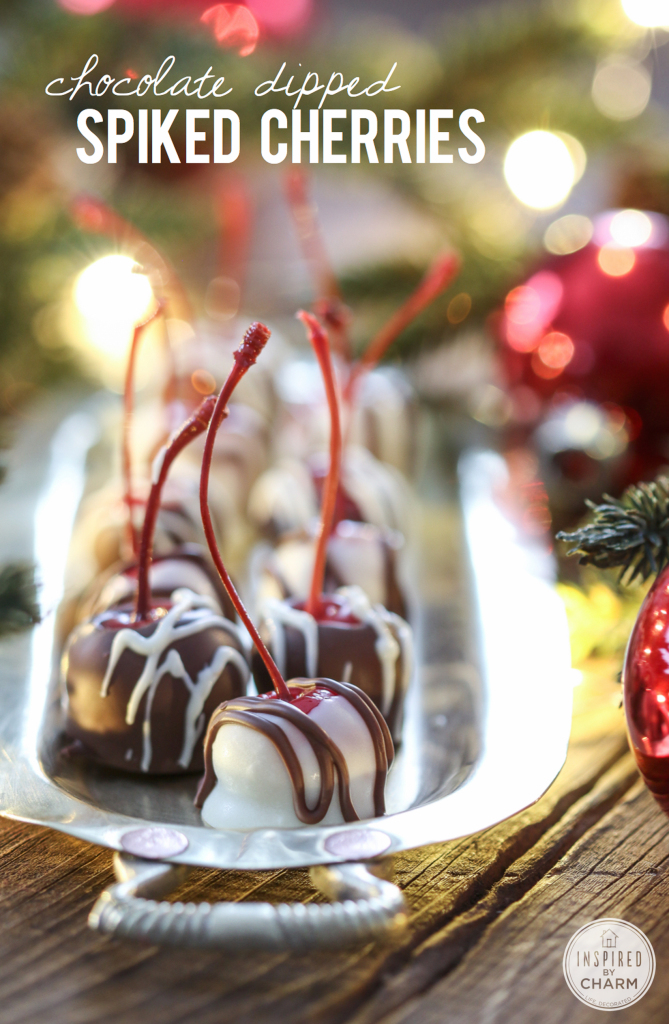 chocolate dipped cherries