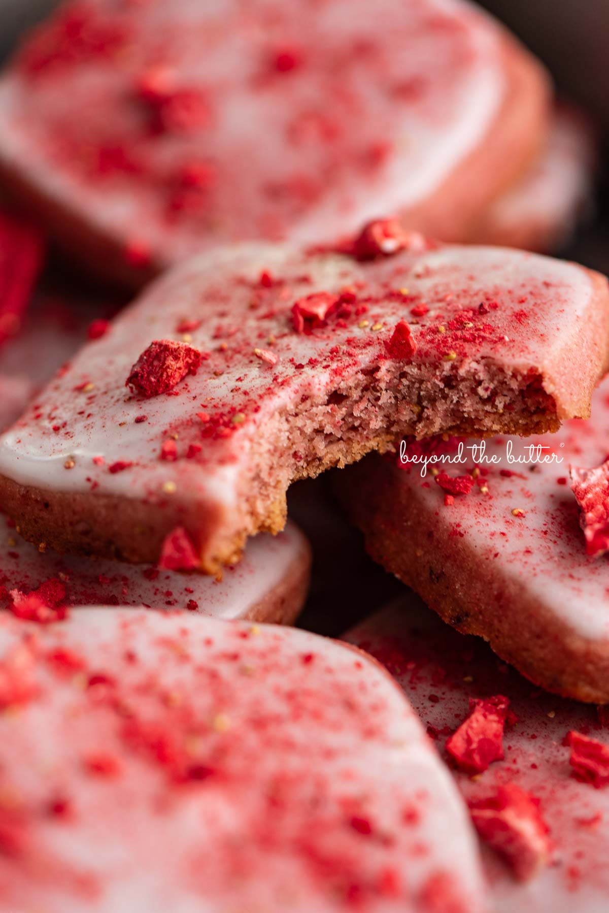 strawberry cookies