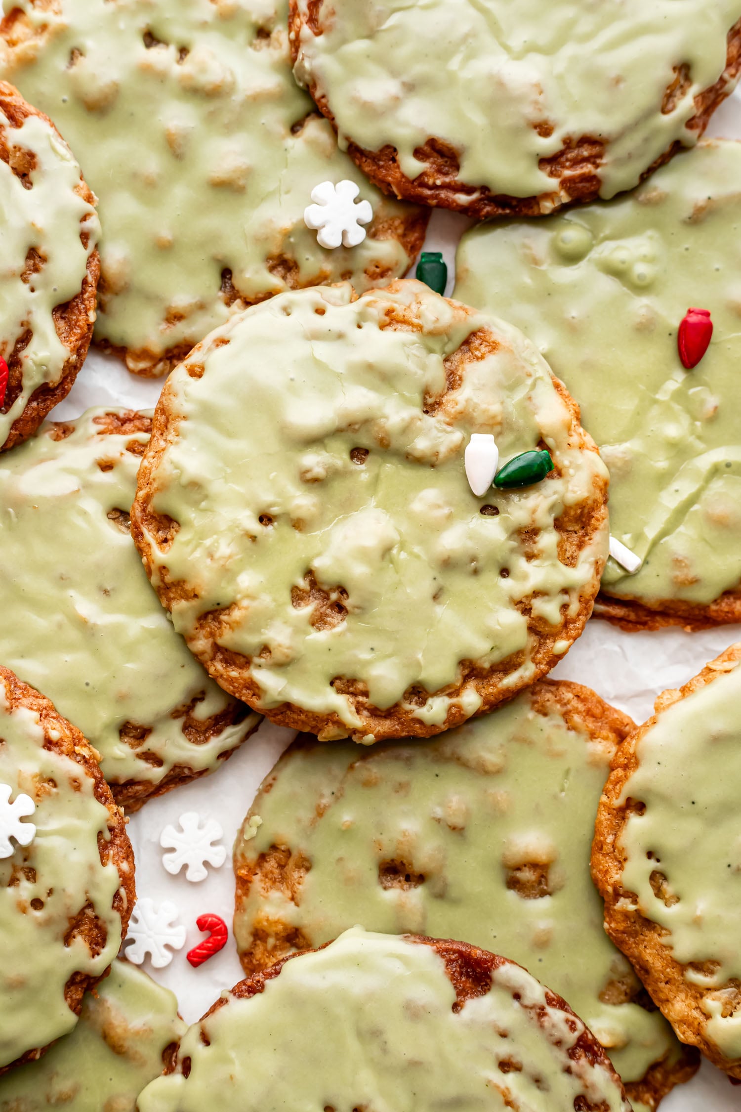 iced oatmeal cookies