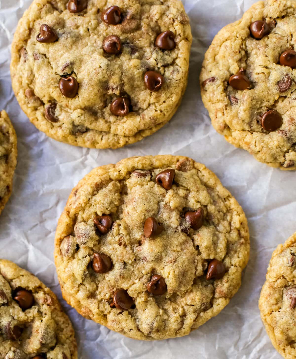 oat chocolate chip cookies